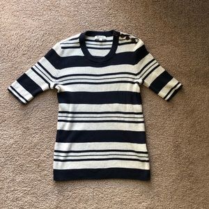 EUC Madewell Striped Knit Top XS
